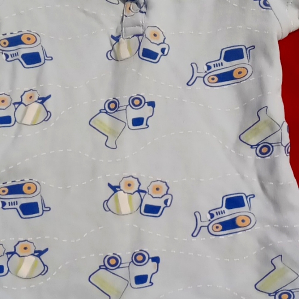 Trucks onesie shorts